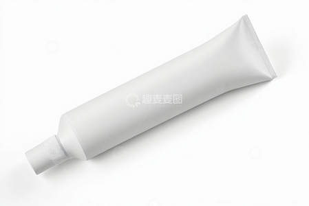 白色管状化妆品产品