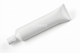 白色管状化妆品产品