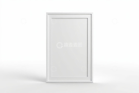 白色相框空白展示素材