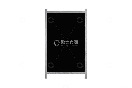 空白立式广告牌