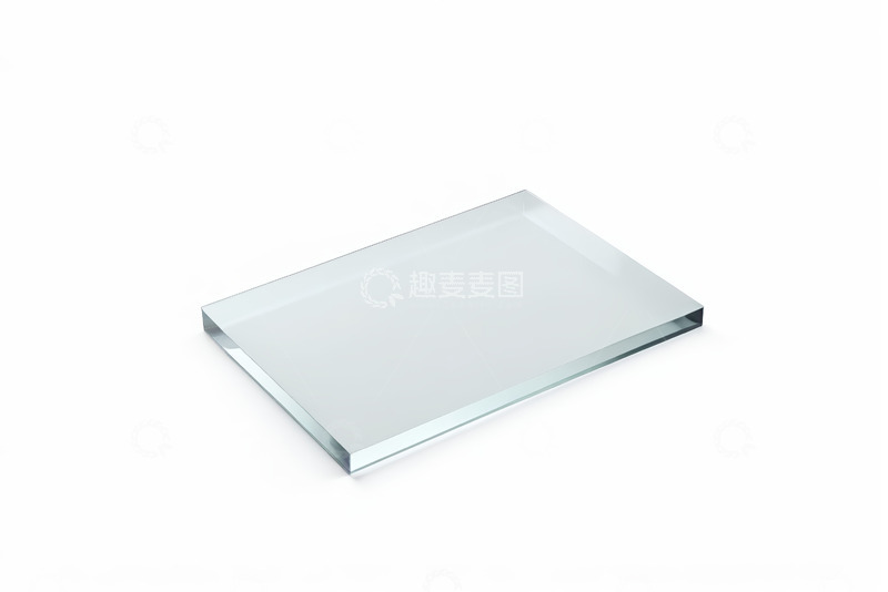 高清大图下载【趣麦麦图】透明平板玻璃展示