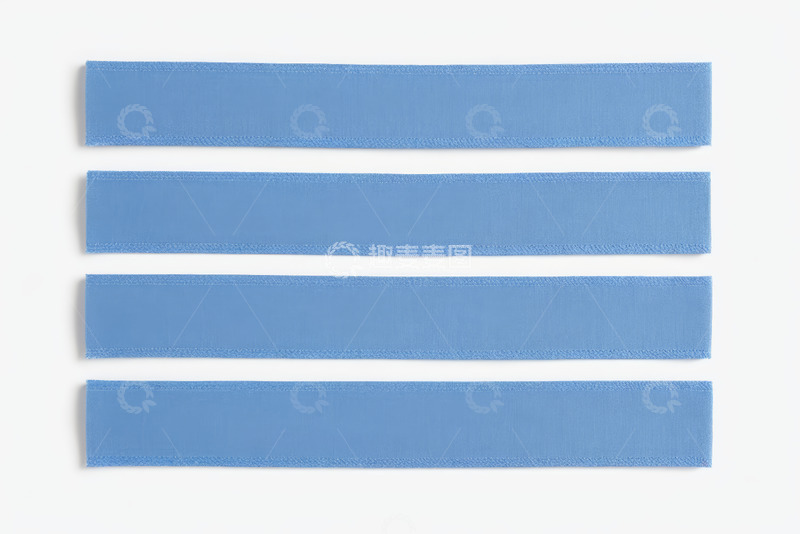 高清大图下载【趣麦麦图】蓝色长条布料素材