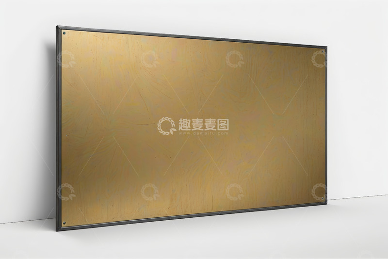 高清大图下载【趣麦麦图】现代风格金色装饰板