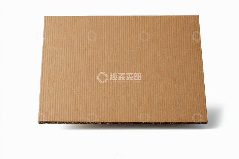 高清大图下载【趣麦麦图】棕色瓦楞纸板特写