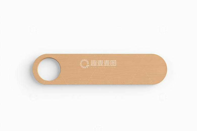 木质长条形带孔物件展示