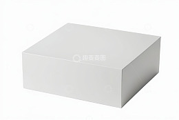 白色商业盒子展示图