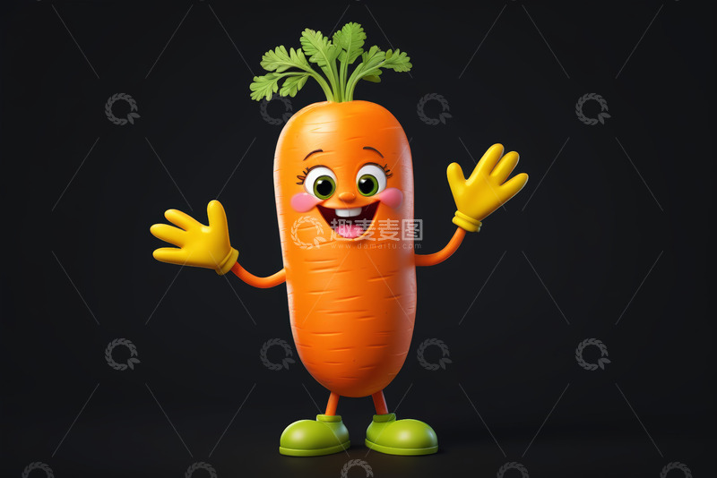 高清大图下载【趣麦麦图】橙色南瓜静物特写