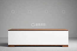 简约风格木质白色电视柜
