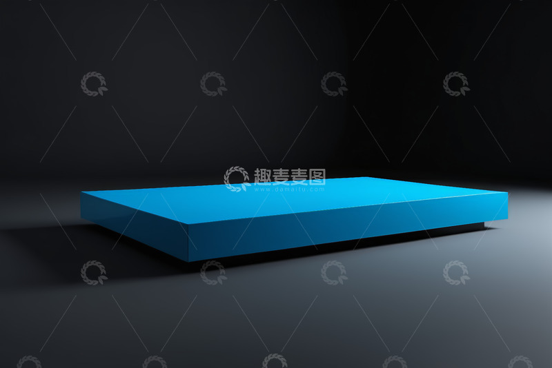 高清大图下载【趣麦麦图】红白圆形展示台场景