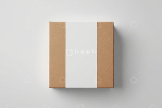 简约双色包装盒子