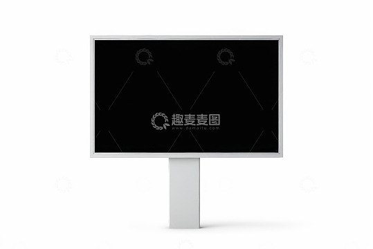 白色背景黑色屏幕展示