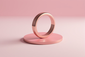 卡通风格粉色猪头特写