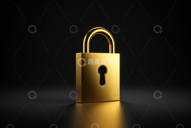 高清大图下载【趣麦麦图】黑色背景上的红色丝带