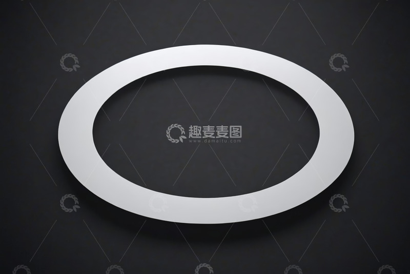 高清大图下载【趣麦麦图】黑色背景上的白色圆形图案