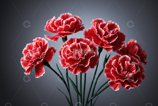 蓝色方形画框素材