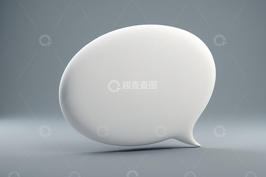 黑色背景彩色发光对话气泡