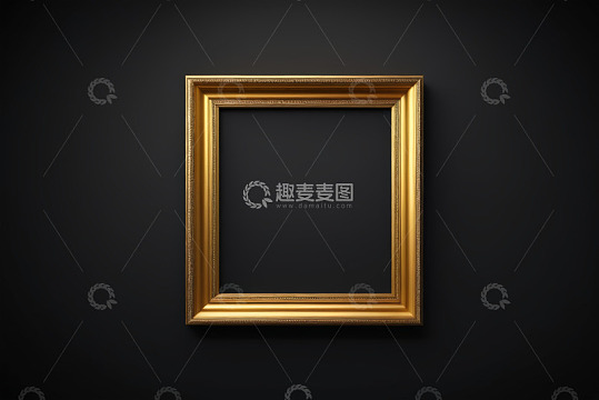 白色立体方形框架设计素材