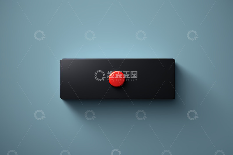 高清大图下载【趣麦麦图】黑色背景黄色暂停按钮图标