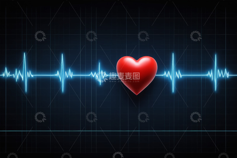 高清大图下载【趣麦麦图】黑色背景发光双向箭头