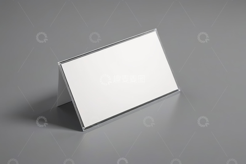 高清大图下载【趣麦麦图】空白台签展示素材