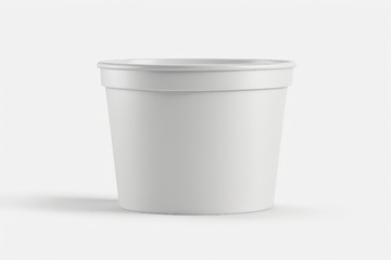白色杯子静物展示