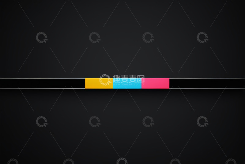 高清大图下载【趣麦麦图】黑色背景上的金色五角星素材