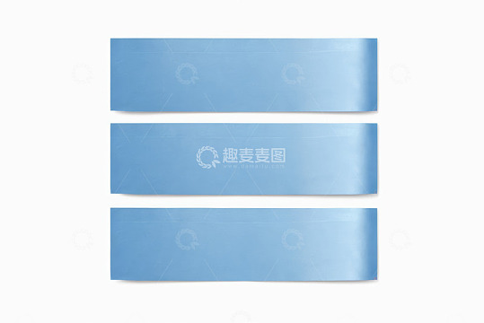 蓝色纸条排列素材