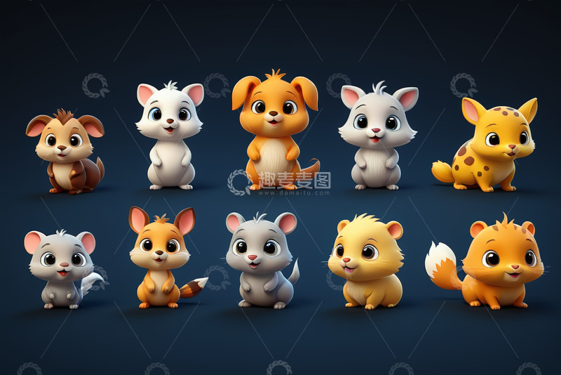 高清大图下载【趣麦麦图】绿色发光霓虹灯箭头