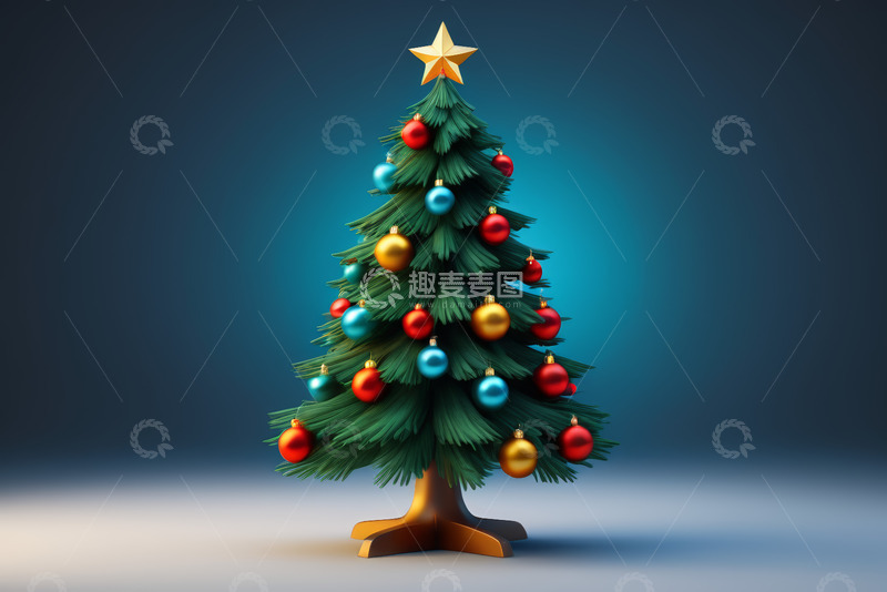 高清大图下载【趣麦麦图】红色圣诞帽