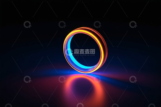 红色艾滋病防治宣传丝带