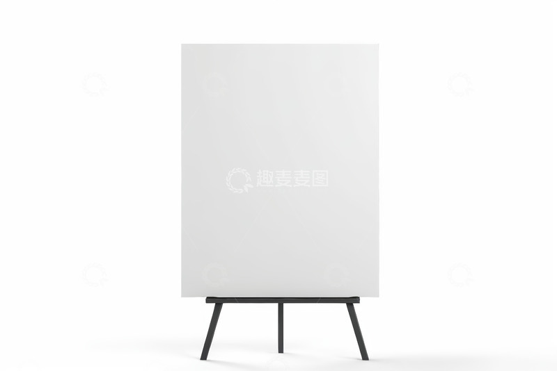 高清大图下载【趣麦麦图】空白画板展示架