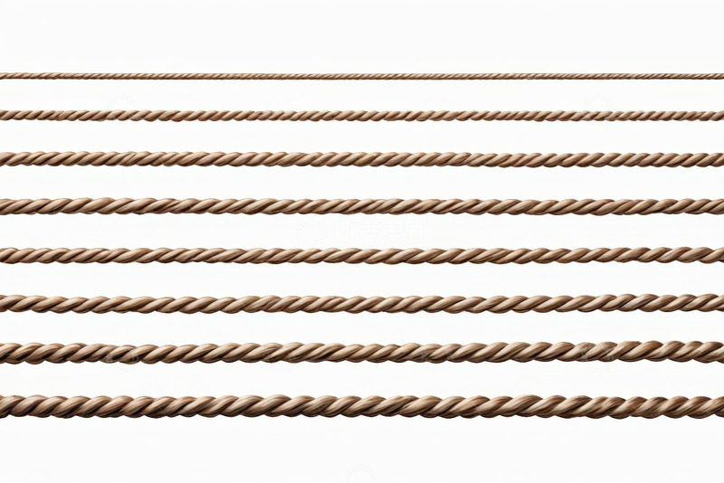 高清大图下载【趣麦麦图】多根绳索排列展示