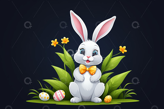 粉色霓虹心形发光图案