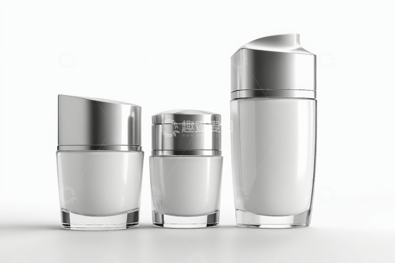 高清大图下载【趣麦麦图】简约风格化妆品瓶展示