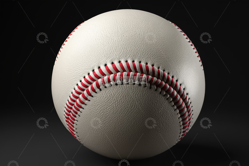 高清大图下载【趣麦麦图】白色棒球特写