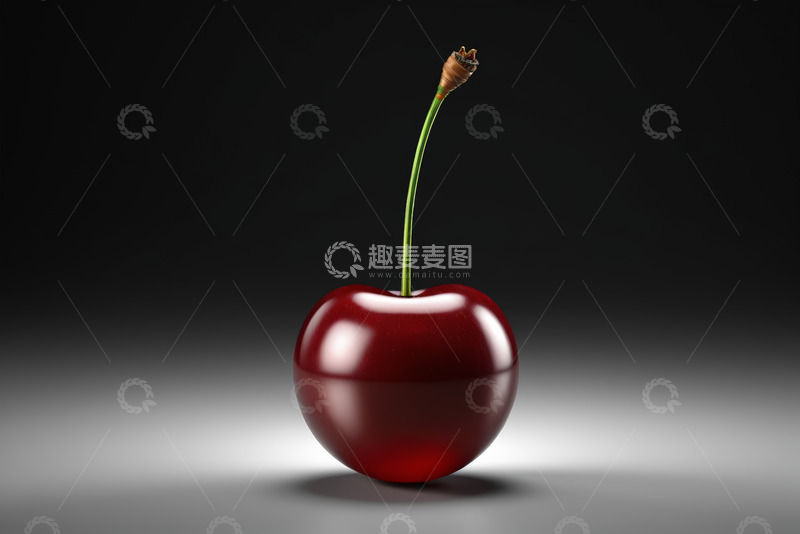 高清大图下载【趣麦麦图】红色樱桃特写