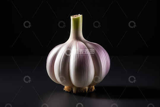 大蒜特写静物素材