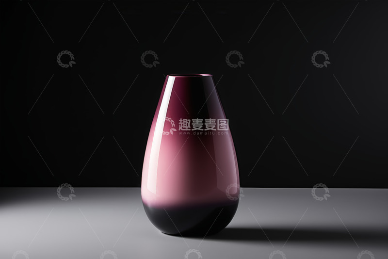 高清大图下载【趣麦麦图】渐变色彩花瓶静物素材