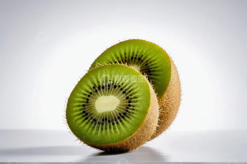 高清大图下载【趣麦麦图】切开的猕猴桃特写