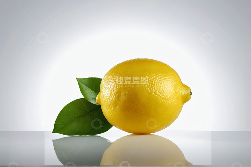高清大图下载【趣麦麦图】黄色柠檬特写