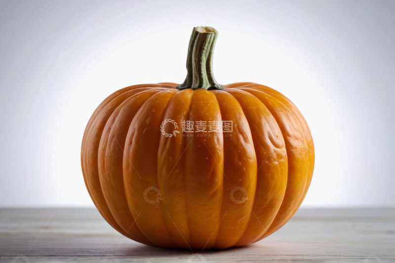 高清大图下载【趣麦麦图】橙色南瓜静物特写