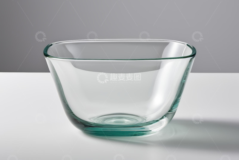 高清大图下载【趣麦麦图】透明玻璃碗静物展示