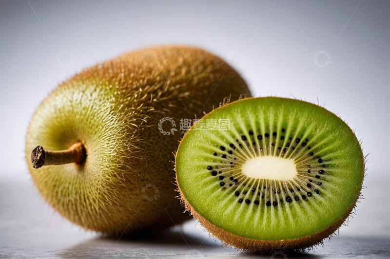 高清大图下载【趣麦麦图】新鲜猕猴桃特写