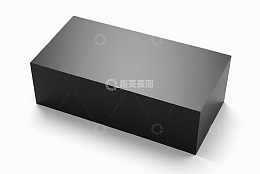 黑色长方体盒子素材