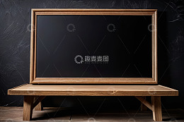 木质框架与长凳家居展示