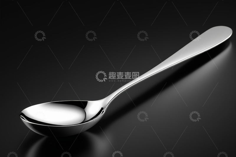 高清大图下载【趣麦麦图】金属勺子特写
