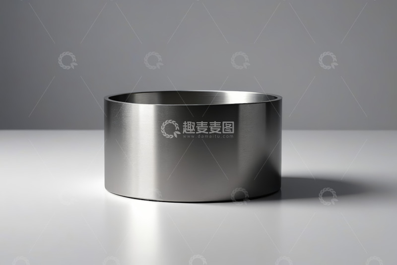 高清大图下载【趣麦麦图】金属圆环静物展示