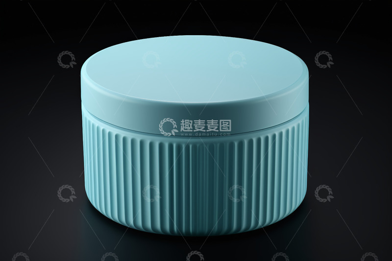 高清大图下载【趣麦麦图】浅蓝色容器特写