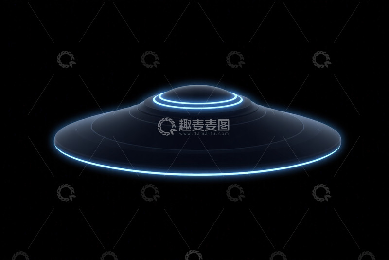 高清大图下载【趣麦麦图】科幻风格不明飞行物