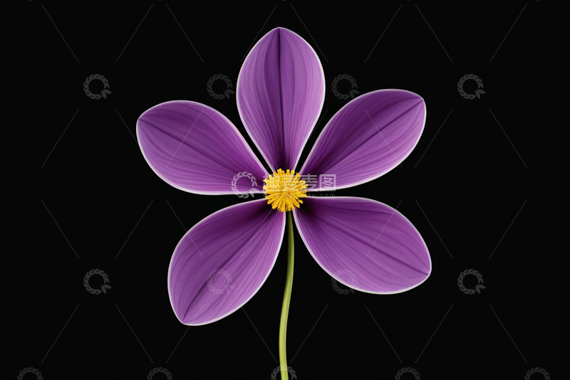 高清大图下载【趣麦麦图】紫色花朵特写